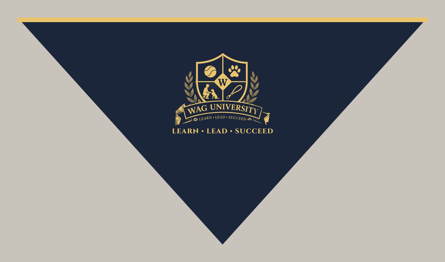WAG Dog Bandana — design 2
