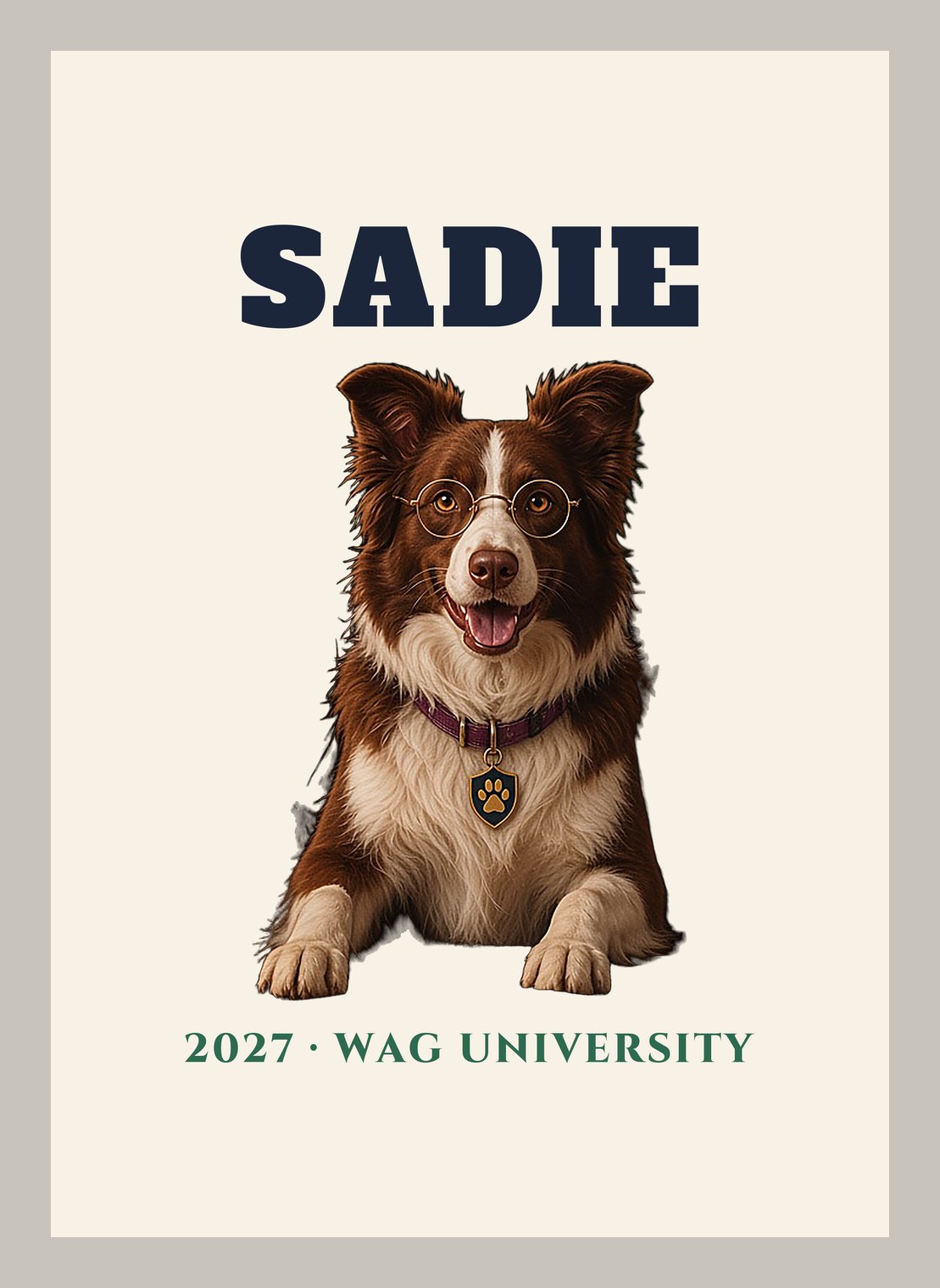Sadie 2027 Wall Calendar — design 2
