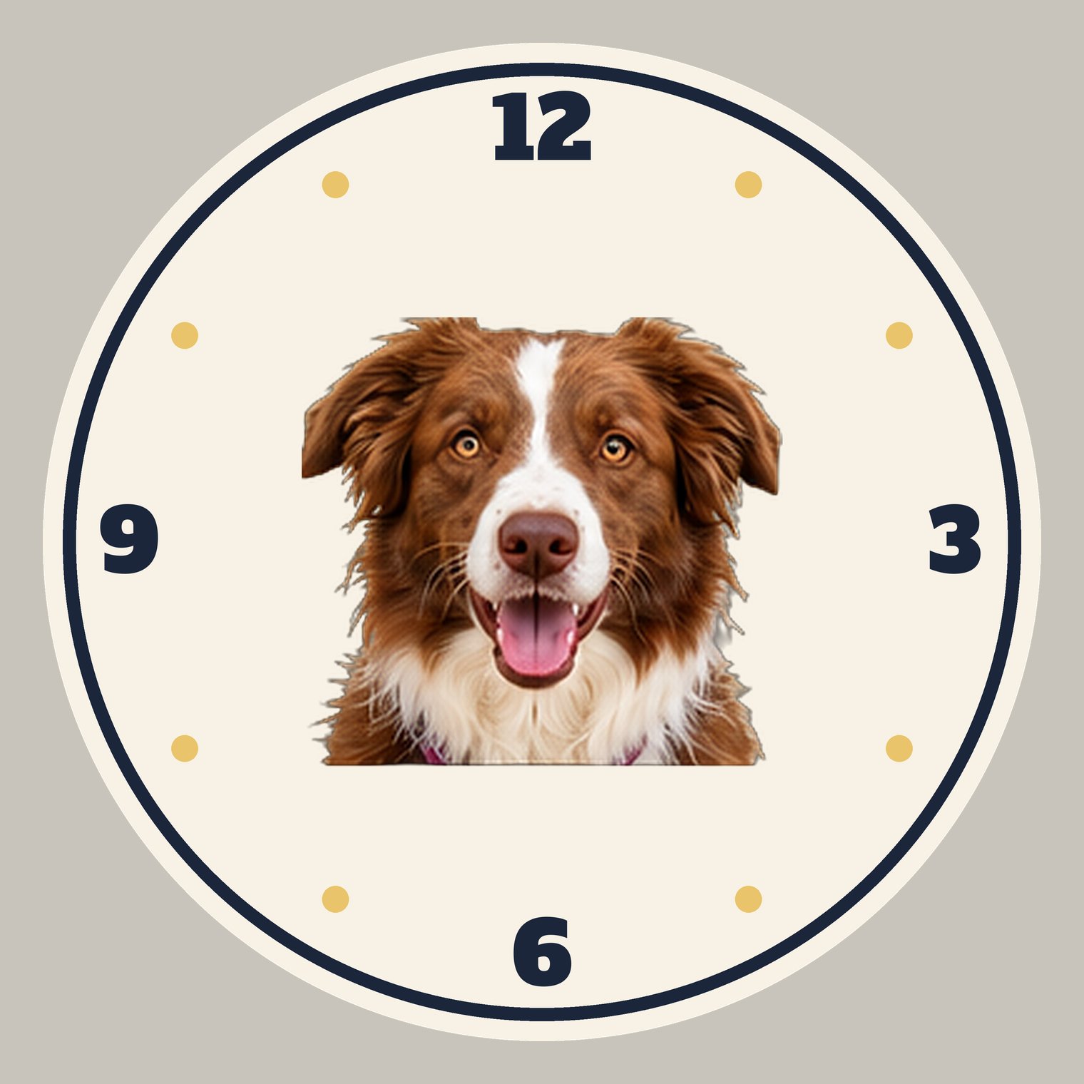 Sadie Wall Clock — design 2