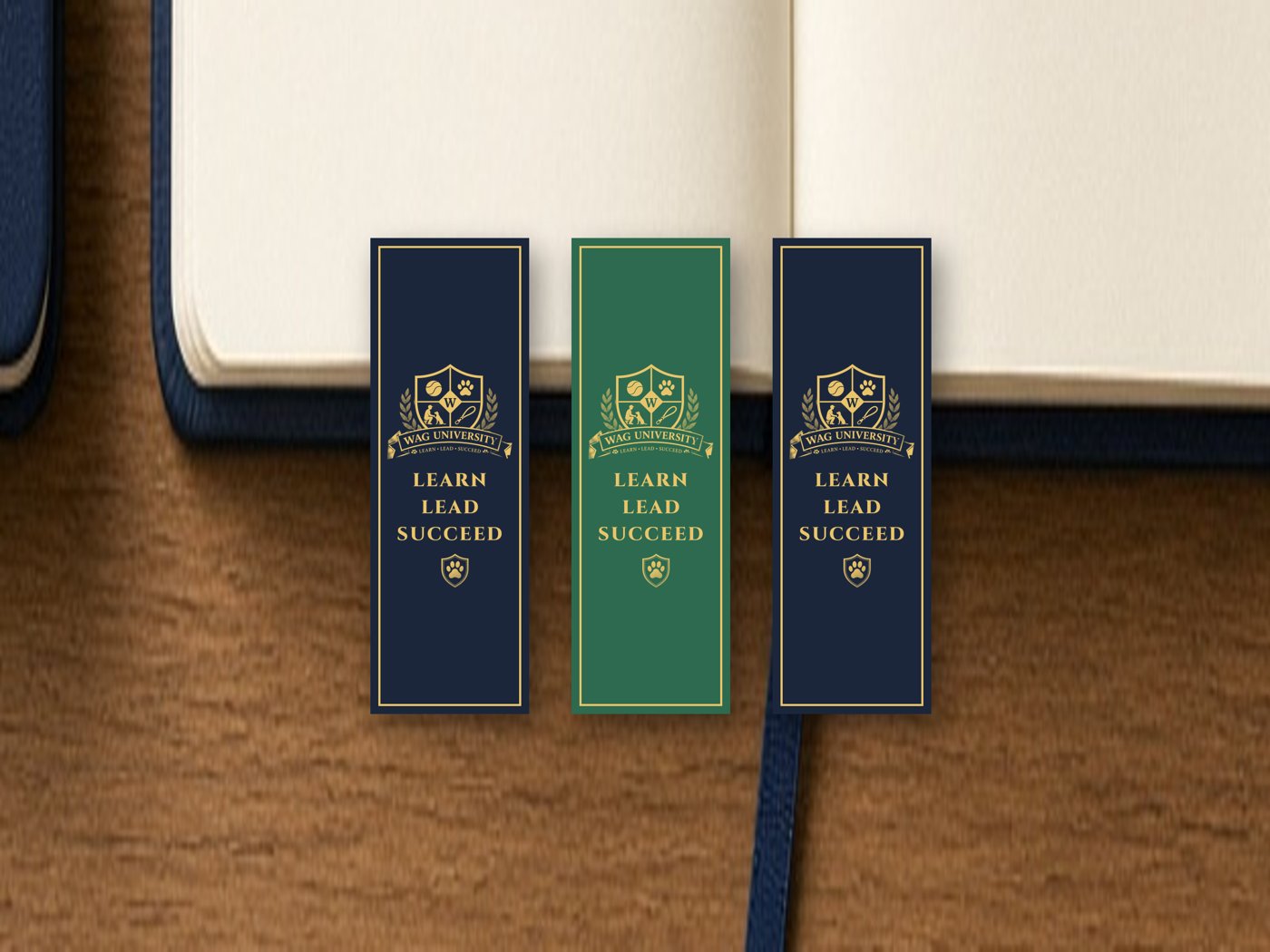 Crest Bookmarks