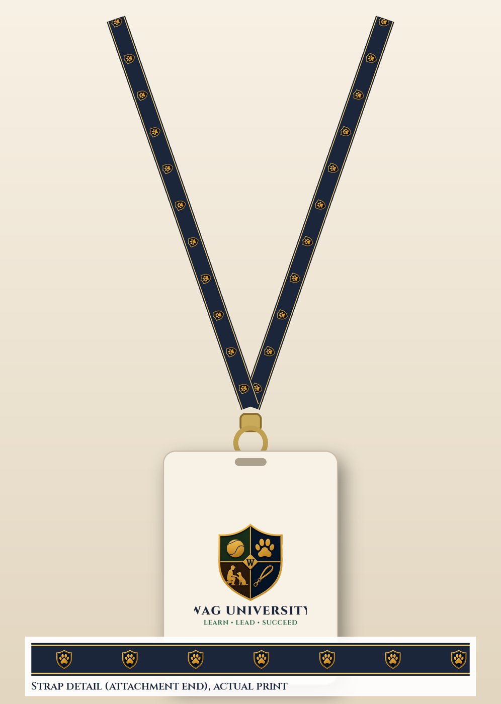 Paw Lanyard