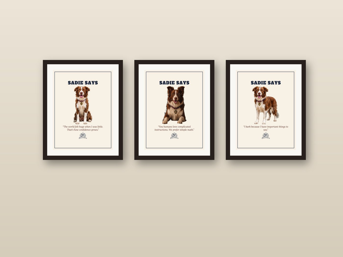 Sadie Says Posters